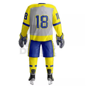 Uniforme de hockey sur glace pour hommes de haute qualité, personnalisable, nom de l'équipe OEM, vêtements de sport, fabrication au Pakistan, vente en gros - Product Image 3