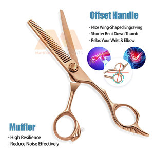 Ciseaux à effiler les cheveux, outil de coiffure professionnel en acier inoxydable, ciseaux à effiler de qualité supérieure - Product Image 3