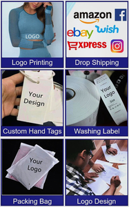 Leggings de yoga décontractés pour femmes vêtements de sport de compression à haute élasticité solide avec logo de taille poches de gymnastique d'été - Product Image 6