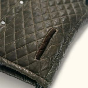 Chaleco de Cuero para Hombre, Acabado Suave, Cómodo para Viajes Largos, con Botones, Hecho a Medida, Fabricante de Pakistán - Product Image 6