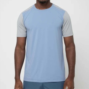 Nouveau t-shirt athlétique à séchage rapide pour hommes léger évacuant l'humidité et idéal pour la course à vélo et les activités de plein air - Product Image 1