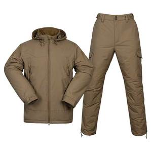 Survêtement léger et imperméable en polyester pour hommes, ensemble de survêtements coupe-vent en nylon avec short - Product Image 1