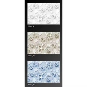 Décoration de la maison Carrelages muraux 3D en pierre de galet 300x450mm Design brillant 30x45cm Céramique émaillée numérique 12x18 pour salle de bain extérieure - Product Image 3