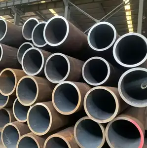 Q355 10-дюймовые трубы из углеродистой стали с 40 резьбой трубы из углеродистой стали с черным покрытием трубы из углеродистой стали круглые трубы
