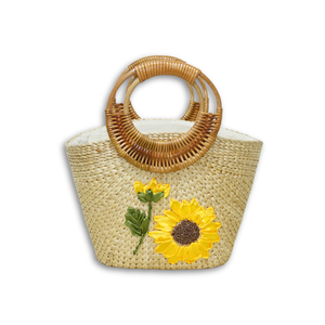 PRODUCTO SUPERIOR, bolsas tejidas a mano de paja y jacinto de agua: perfección junto a la playa con buen precio, exportación desde Vietnam - Product Image 1