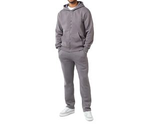 Chándales Unisex Transpirables de Felpa 100% Algodón, Estilo Holgado con Cremallera Completa para Hombre, para Uso Casual en Otoño e Invierno - Product Image 6
