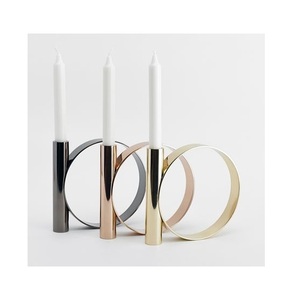 New Decorative Candle Holder Metal Gold Finished Candle Holder Home And Wedding Lighting Decorative Holder Indoor And Outdoor - Product Image 5