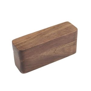 Boîte à bagues en papier recyclable Boîte à bagues de fiançailles en bois personnalisée avec gravure unique pour mariages Boîte à bagues en bois - Product Image 3