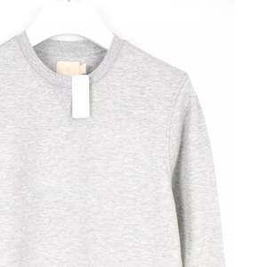 Service OEM Sweat-shirt pour hommes adultes couleur grise à manches longues Sweatshirts de ville grande taille avec logo personnalisé - Product Image 3