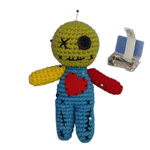 Poupée Vaudou pour Halloween, accessoire décoratif parfait pour les célébrations effrayantes - Product Image 2