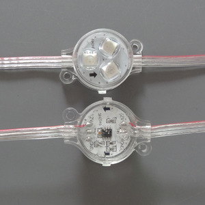 Lumières LED RGB à points de pixels WS2811 DC12V 5050SMD, lumière solaire étanche IP67, certifiées ROHS et CE, dimmables pour l'éclairage extérieur - Product Image 1