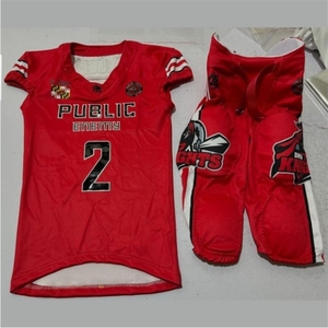 Conjunto de ropa deportiva, uniformes de fútbol americano ajustados de secado rápido para adultos, camiseta de fútbol americano para personas mayores y jóvenes - Product Image 2