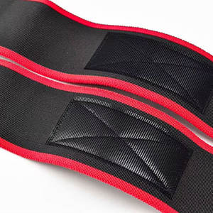 Muñequera de gimnasio de elasticidad súper fuerte, logotipo personalizado, ropa de seguridad resistente para Fitness, levantamiento de pesas, muñeca para adultos - Product Image 6