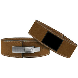 2023 qualité 10mm cuir de vachette Powerlifting levier ceinture 4 pouces de large Gym dos soutien formation Logo personnalisable - Product Image 1