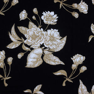100% Cotton <b>Table</b> <b>Cloth</b> Woven Home Textile Products <b>Black</b> With Multi-color Print 150 X 300cm 100%Cotton Fabric Made in India - Product Image 2