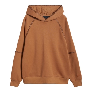 Sweat à capuche pour femme grande taille en polyester/coton respirant à manches longues avec coupe décontractée Couleurs personnalisées Service OEM/ODM - Product Image 5