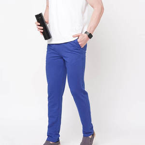 Joggers de sport décontractés pantalons pour hommes pantalons d'entraînement grande taille pantalons pour hommes Fitness pantalons de survêtement bleus pour la course à pied Jogging pantalon de Jogging - Product Image 4