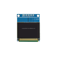 1.27 inci modul tampilan OLED warna OLED Display 4-kawat antarmuka SPI SSD1351 Driver 128X96 resolusi 7Pin