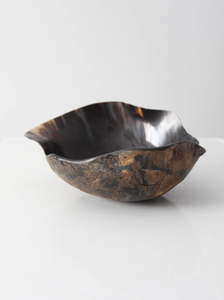 Meilleure vente de bonbon naturel corne de vache bol de service ustensiles de cuisine style table à manger décor maison et cuisine bol à salade et fruits - Product Image 6