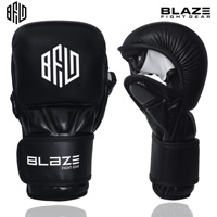 Guantes de combate MMA Muay Thai Hybrid Palm artes marciales UFC Cage Fight kickboxing guante de entrenamiento para hombres y mujeres
