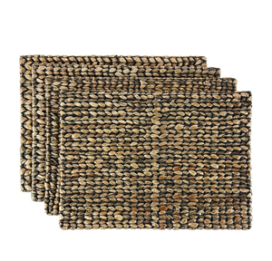 Wholesaler High Quality Handcrafted New Comer Best Selling <b>Set</b> <b>6</b> Water Hyacinth <b>coaster</b> for Tabletop Decoration for Kitchen - Product Image 5