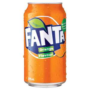 Offre pas cher Fanta Orange Soft Drink 330ml x 24 canettes - Product Image 1
