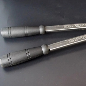 คีมตัดหนังแกะทำจากสแตนเลสแบบไร้เลือดที่หนีบสำหรับตัดหนังวัวปกป้องม้าอุ้งเท้าปรับได้ - Product Image 6