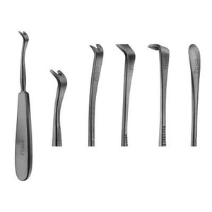 PISSCO Dental Raspatories Set Dental <b>Surgical</b> Raspatories Set Dental <b>Bone</b> Raspatories Set Dental Implant Raspatories Set 6 PCS - Product Image 1