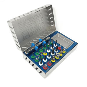 Kit de cirugía de implante dental manual universal de 25 piezas-Instrumentos reutilizables de grado profesional Agarre ergonómico Calidad de grado A + - Product Image 6