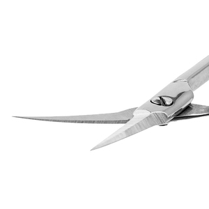 Ciseaux à cuticules professionnels pour le soin des ongles, voyage, beauté, tranchants, incurvés, en acier inoxydable léger, approuvés par la TSA, de haute qualité - Product Image 3