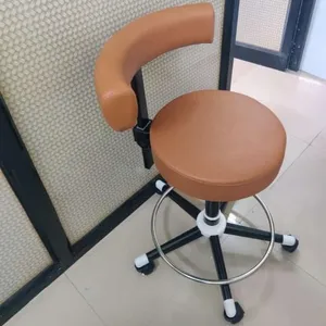 Doctor Stool / Surgeon Stool Chair hydraulisch mit Höhen verstellung aus Mild Steel Roslane Brand