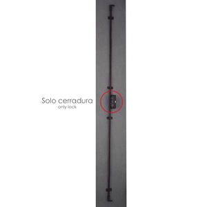 กุญแจล็อคแบบไม่ใช้กุญแจ รุ่น 93/ สีน้ำตาล - Product Image 1