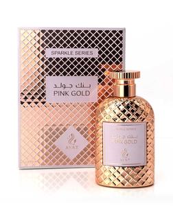 น้ำหอม Eau De Parfum PINK GOLD Sparkle Series 100 มล. โดย Ayat Perfumes น้ำหอมแท้จากดูไบ กลิ่นหอมแบบอาหรับ ติดทนนาน สำหรับผู้หญิง - Product Image 5