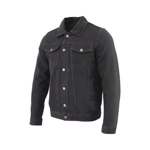Veste en jean pour hommes sur mesure vêtements d'extérieur anti-rides poids léger vente à chaud veste en jean pour homme avec un matériau durable - Product Image 2