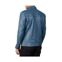 Dernière mode veste d'hiver en peau de mouton de haute qualité pour hommes nouvelle arrivée veste en cuir vestes en cuir uni de haute qualité