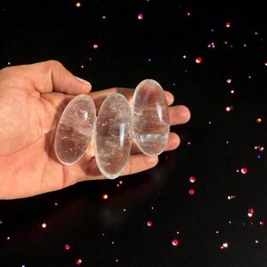 Statue de Shiva Lingam en quartz clair poli en gros - Cadeau d'affaires traditionnel de Feng Shui - Product Image 5