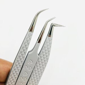 Gary แหนบปลายแหลมรูปหัวใจทำจากสแตนเลสสตีลแข็งคุณภาพสูงแบบมืออาชีพสี90องศา45องศา - Product Image 4