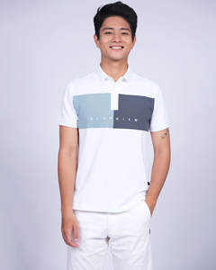 Polo classique souple et respirant pour hommes, polo en coton à tissage exquis, vêtements d'uniforme d'affaires pour femmes, grossiste - Product Image 5