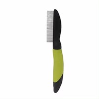 Peigne de toilettage pour animaux de compagnie en plastique de haute qualité pour l'élimination des puces et des poux sur les chiens et les chats brosses outils fournitures pour animaux de compagnie