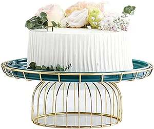 High Quality Metal Luxury Item Designer Best Quality Metal <b>Cake</b> <b>Stand</b> for Wedding and Home Decorative Item Hot Sale - Product Image 6