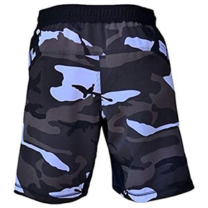 Pantalones cortos MMA de buena calidad éxito de ventas al por mayor para hombre pantalones cortos de agarre con impresión de logotipo personalizado ropa deportiva pantalones cortos MMA de entrenamiento - Product Image 2
