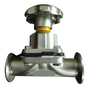 Vanne à diaphragme manuelle en acier inoxydable 304 à haute température résistante à l'huile et à la corrosion pour divers médias - Product Image 4