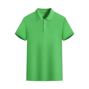 Venta al por mayor de camisetas polo para los hombres de impresión personalizada bordado de manga corta cómoda ropa casual traje de negocios - Product Image 5