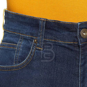 Shorts en jean pour hommes en tissu respirant, dernier design, service OEM - Product Image 4