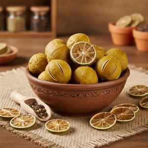 Tranches entières de citron séché naturel égyptien de qualité supérieure, 100 % pur, haute qualité, durée de conservation de 24 mois, qualité export - Product Image 1