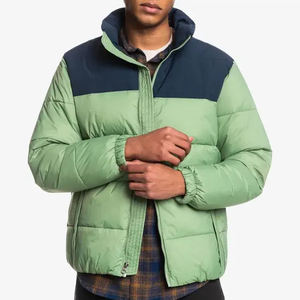 Chaquetas acolchadas de nuevo estilo para hombre al mejor precio, calidad duradera, etiqueta personalizada, lona, temporada de invierno, cierre de cremallera, chaqueta acolchada para hombre - Product Image 4