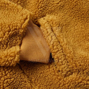 New Arrival Customized <b>Sherpa</b> Fluffy Fleece <b>Hoodie</b> Sweatshirts Heavyweight Thick Fur Pullover Hoodies for <b>Men's</b> - Product Image 5