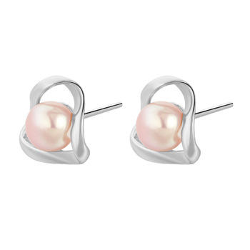 Pearl Earrings(Purple)