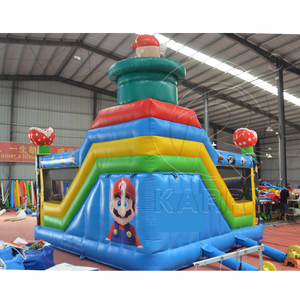 Custom Size Cartoon Theme <b>Inflatable</b> Bounce <b>House</b> Slide Combo Commercial Grade PVC Bouncy Jumping <b>House</b> Portable Kids Jumper For - Product Image 2