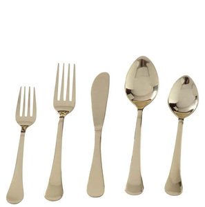 Ensemble de couverts en argent Offre Spéciale, service de couverts en acier inoxydable avec poignée, service de vaisselle, couverts Vintage pour hôtel - Product Image 6